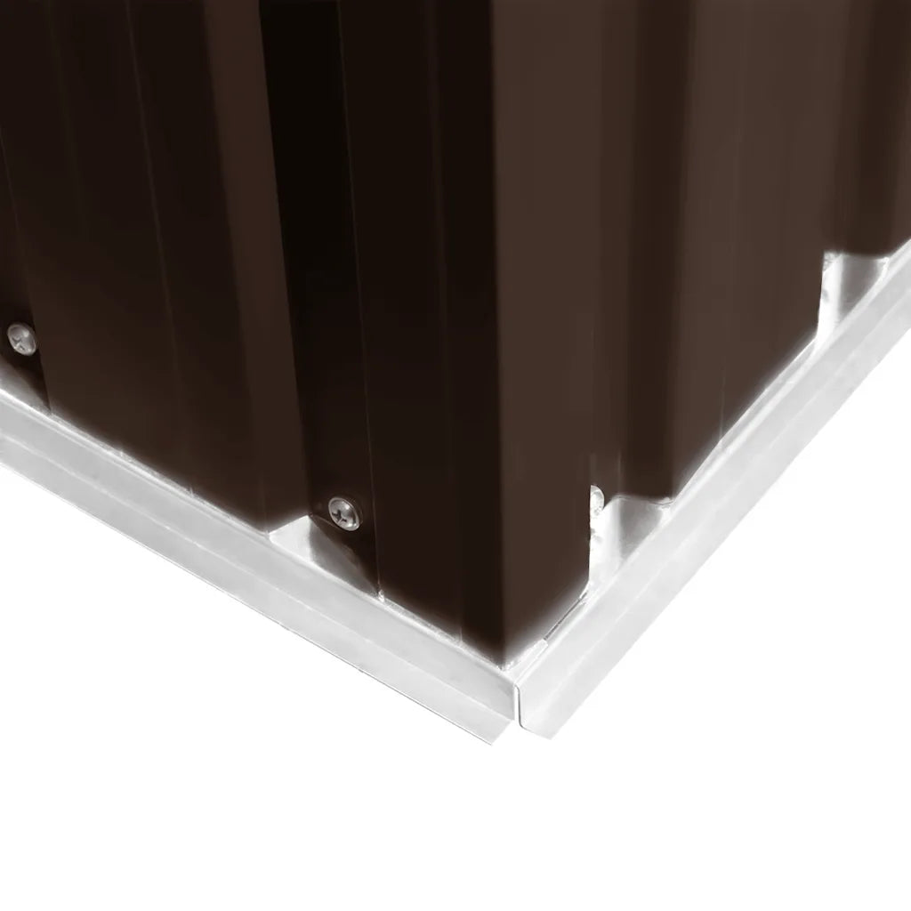 Abri de jardin en acier galvanisé